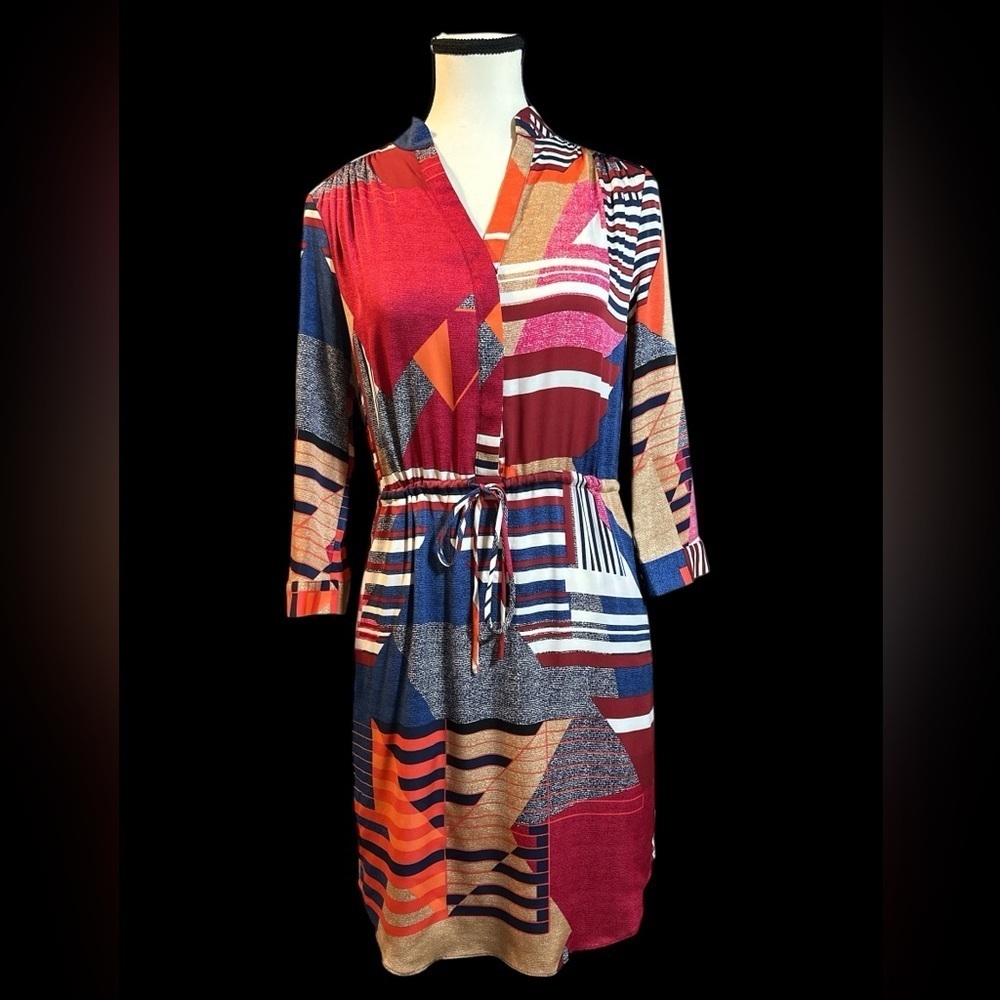 Diane Von Furstenberg Multicolor Striped Dress